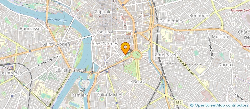 localisation de l'entreprise COM & COM à TOULOUSE