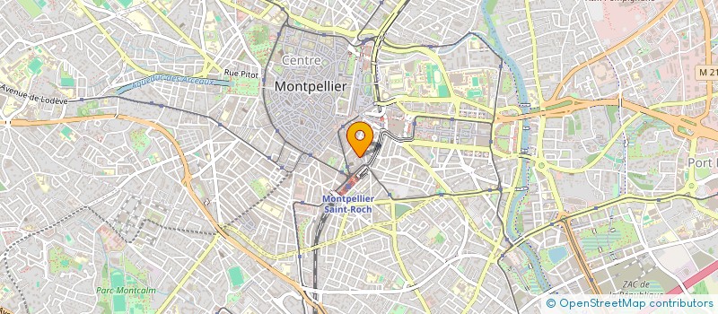 localisation de l'entreprise COM CONSULTANTS EN COMMUNICATION à MONTPELLIER