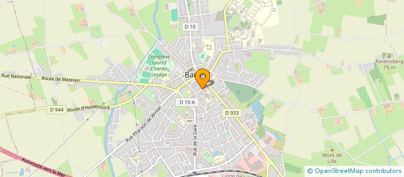 localisation de l'entreprise COM CROISSANCE à BAILLEUL