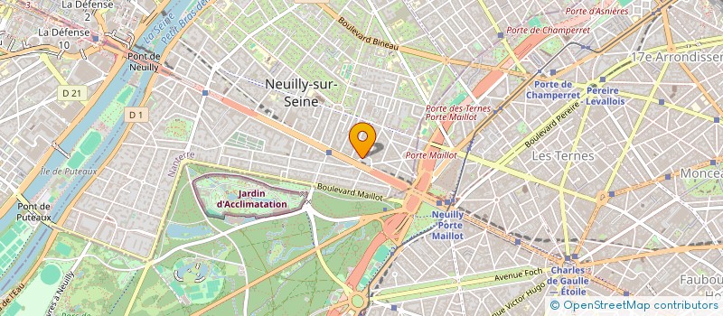 localisation de l'entreprise COM CYCLES à NEUILLY-SUR-SEINE