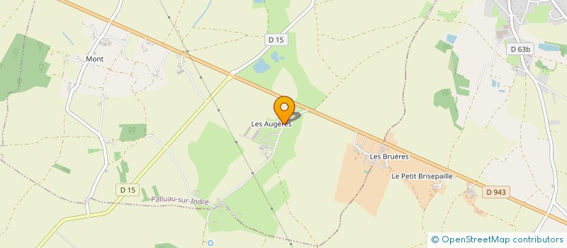 localisation de l'entreprise COM'D'AB à PALLUAU-SUR-INDRE