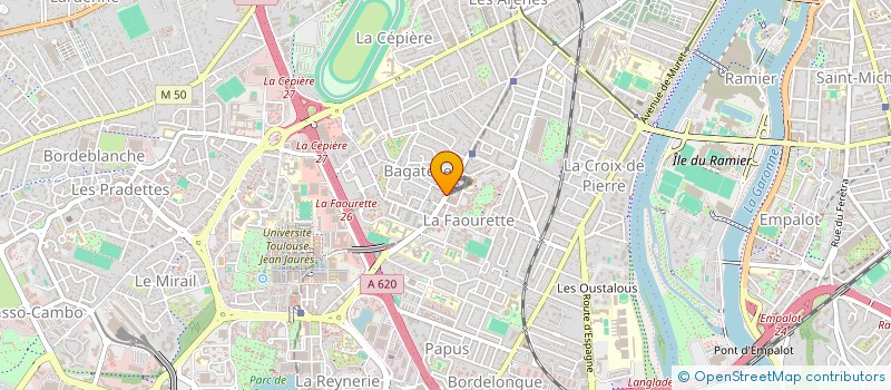 localisation de l'entreprise COM D OC à TOULOUSE