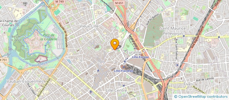 localisation de l'entreprise COM.DEP.CONTRE LES MALADIES RESPIRATOIRES DU NORD à LILLE
