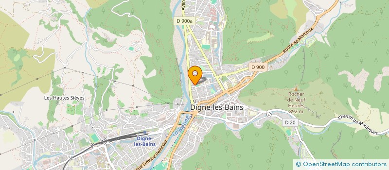 localisation de l'entreprise COM DEP MALADIE RESPIRATOIRE TUBERCULOSE à DIGNE-LES-BAINS