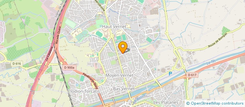 localisation de l'entreprise COM DEP MEDAILLES JEUNESSE SPORTS DES PO à PERPIGNAN