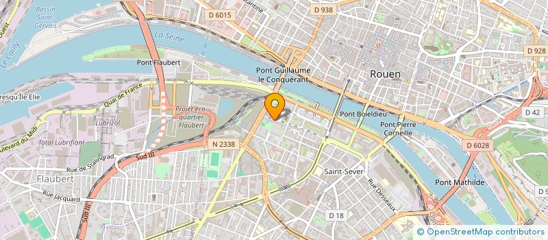 localisation de l'entreprise COM DEPART UNION SPORT ENSEIGNEMENT PRIM à ROUEN