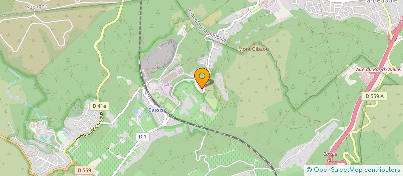 localisation de l'entreprise COM'DES CANAILLES  AUBAGNE