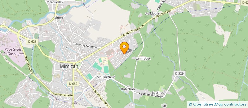 localisation de l'entreprise COM DES PARENTS  MIMIZAN