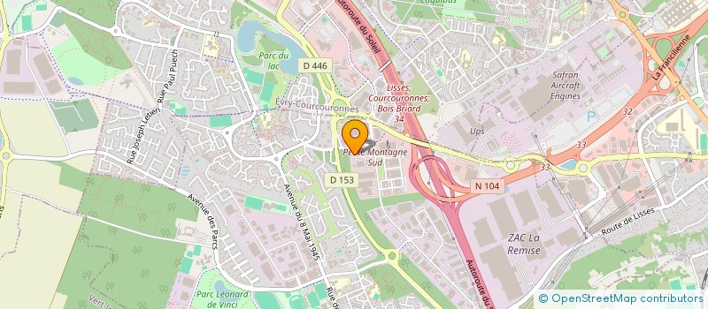 localisation de l'entreprise COM DESIGN SYSTEM à LISSES