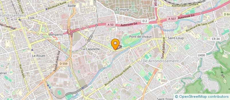 localisation de l'entreprise @.COM.DISTRIBUTION à MARSEILLE