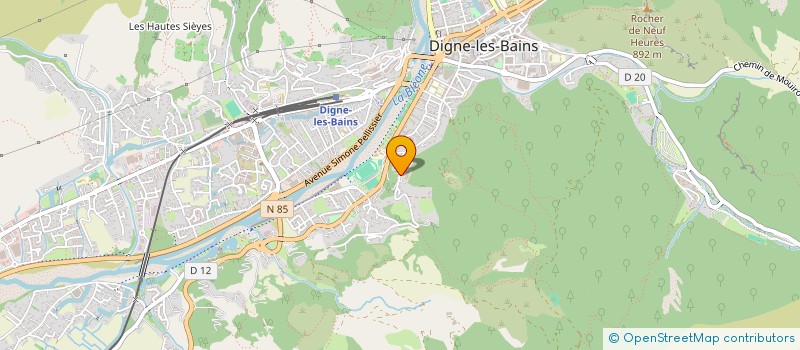 localisation de l'entreprise COM DOMINICAINE DE LA PRESENTATION à DIGNE-LES-BAINS