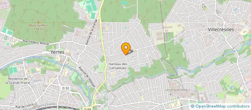 localisation de l'entreprise COM'EMPREINTES à YERRES