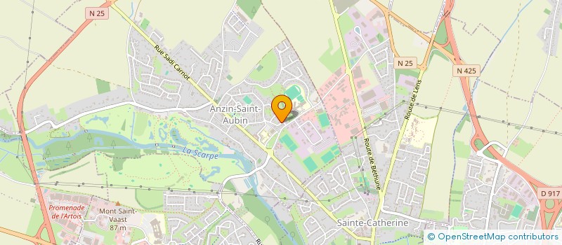 localisation de l'entreprise COM EN MAIN  ANZIN-SAINT-AUBIN