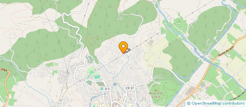 localisation de l'entreprise COM ENT CRCAM à MANOSQUE