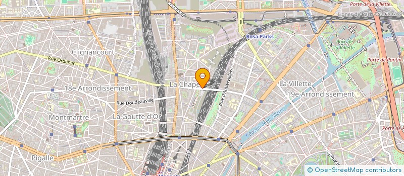 localisation de l'entreprise COM ENTREPRISE DEPLV à PARIS