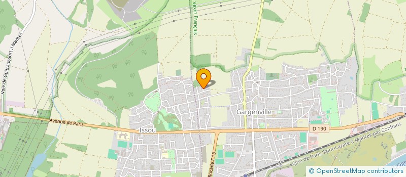 localisation de l'entreprise COM'ET SERVICES  GARGENVILLE