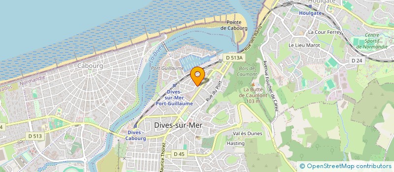 localisation de l'entreprise COM ETA DIVES ETIRES TREFIME  DIVES-SUR-MER