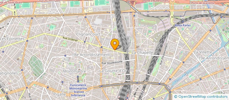 localisation de l'entreprise COM ETABL PARIS CHAPELLE CREIL à PARIS