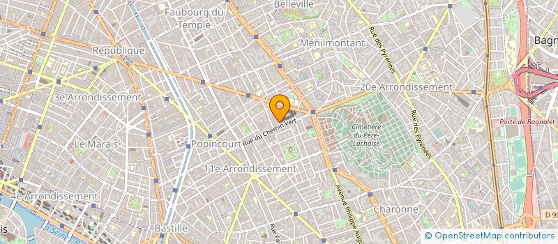 localisation de l'entreprise COM'EXPRESS SERVICES  PARIS