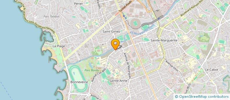 localisation de l'entreprise COM&FASHION à MARSEILLE