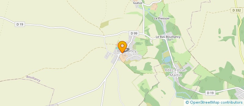 localisation de l'entreprise COM FETES BOUILLANCY REEZ FOSSE MARTIN  BOUILLANCY