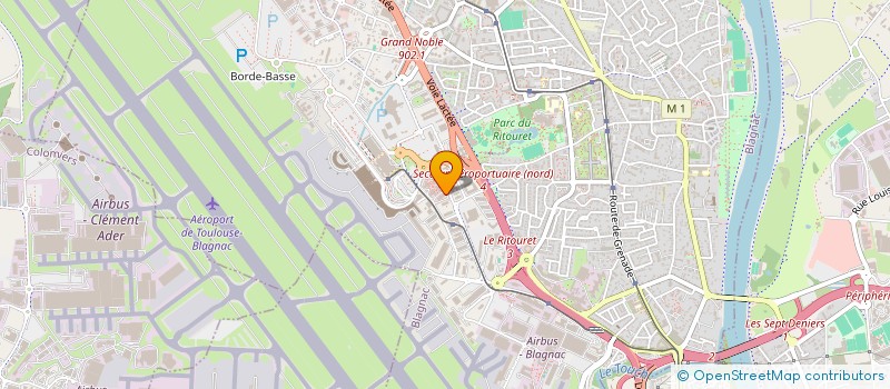 localisation de l'entreprise COM FORMATION à BLAGNAC