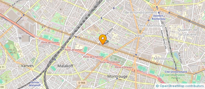 localisation de l'entreprise COM FRANC SOUTIEN RES AFGHANE à PARIS