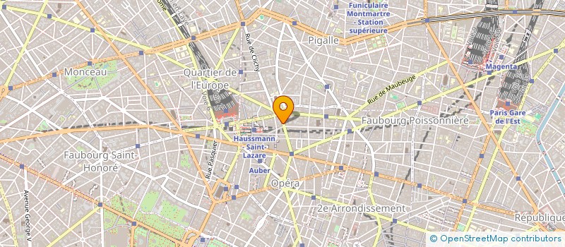 localisation de l'entreprise COM FRANCE  PARIS