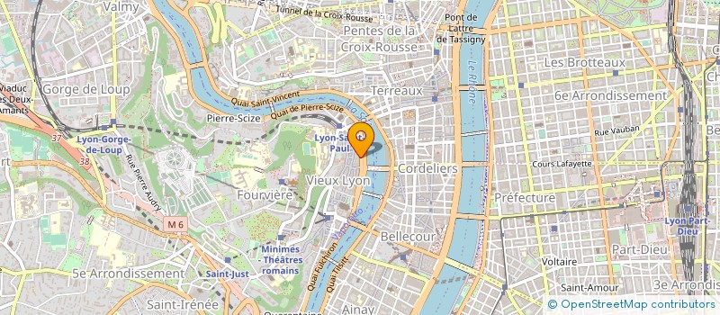 localisation de l'entreprise COM HIC à LYON