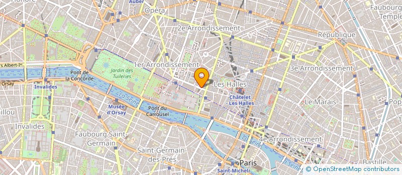 localisation de l'entreprise COM-HON à PARIS