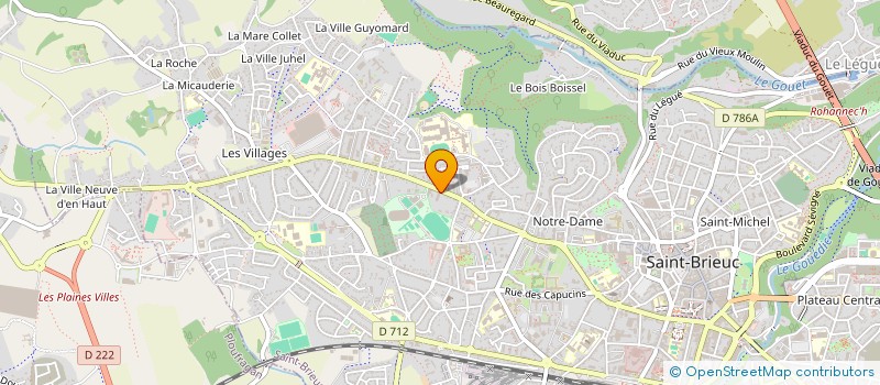 localisation de l'entreprise COM. IM. CO à SAINT-BRIEUC