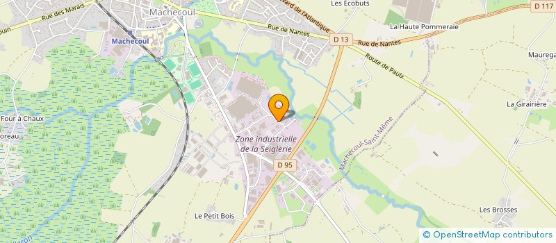 localisation de l'entreprise COM IMMO 44  LA GARNACHE