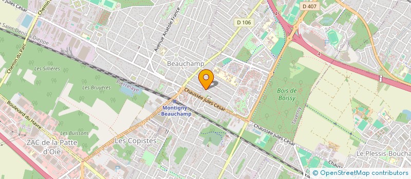 localisation de l'entreprise COM'IN SASU  TAVERNY