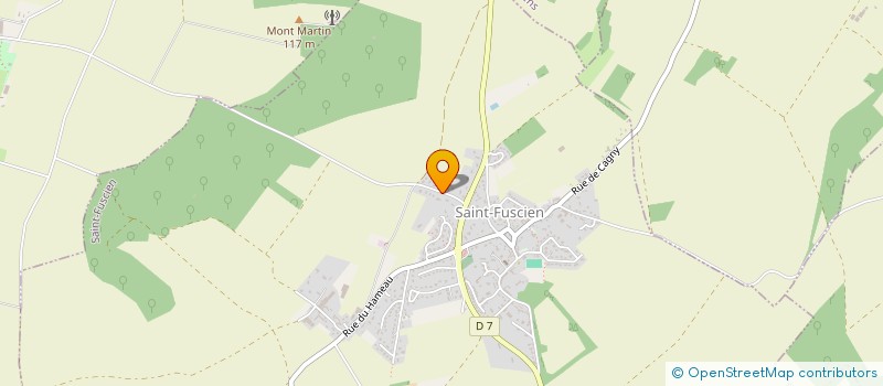 localisation de l'entreprise COM.ING à SAINT-FUSCIEN