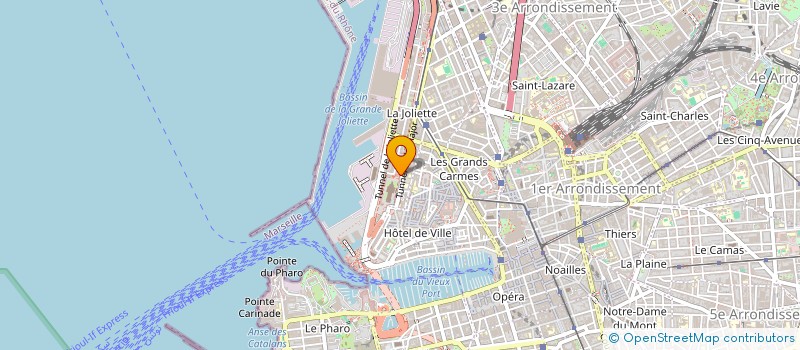 localisation de l'entreprise COM'INT  MARSEILLE