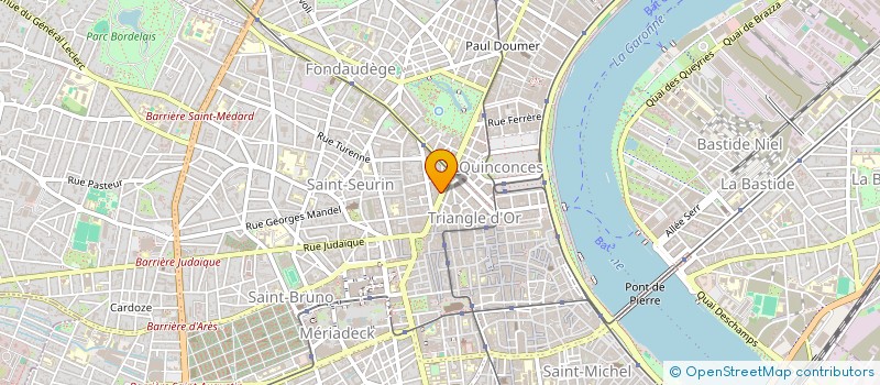 localisation de l'entreprise COM INTERDEP BOIS ET RESINEUX à BORDEAUX