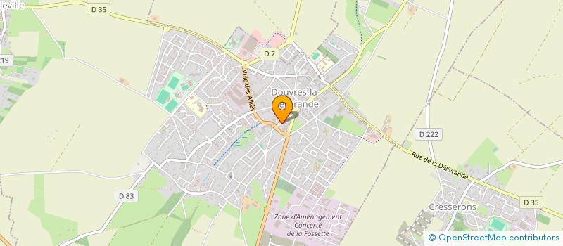 localisation de l'entreprise COM JUME DOUVRES LA DELIVRANDE TAILLEVILLE à DOUVRES-LA-DELIVRANDE