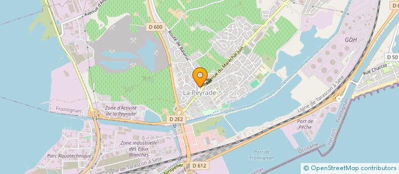 localisation de l'entreprise COM JUMEL FRONTIGNAN PEYRADE SUR GAETA à FRONTIGNAN