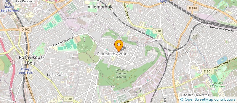 localisation de l'entreprise COM'LINE à NEUILLY-PLAISANCE