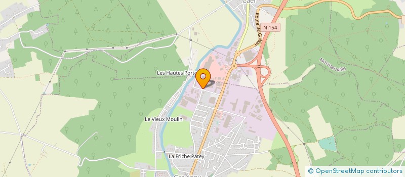 localisation de l'entreprise COM ' MEDIA à GRAVIGNY