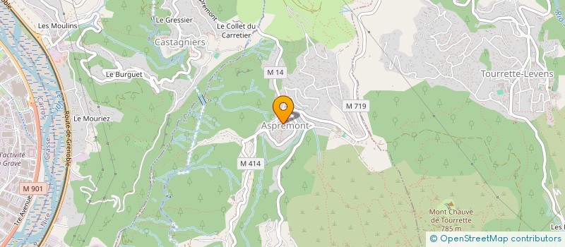 localisation de l'entreprise COM N JOY  ASPREMONT