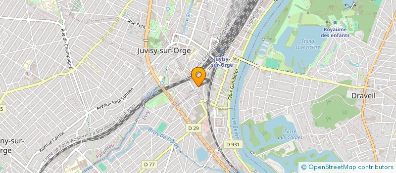 localisation de l'entreprise COM'N RIDE à JUVISY-SUR-ORGE