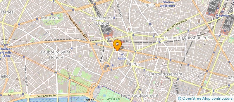 localisation de l'entreprise COM NAT GEODESIE GEOPHYSIQ à PARIS