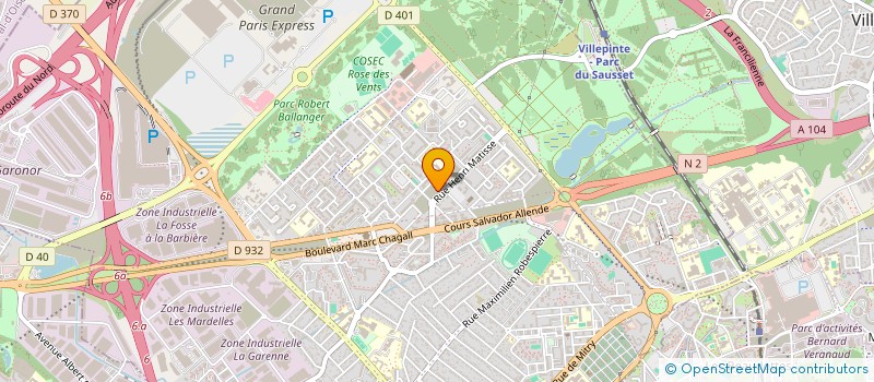 localisation de l'entreprise COM NATION DEFENS DROIT DEMOC TRAV IMMIG à AULNAY-SOUS-BOIS