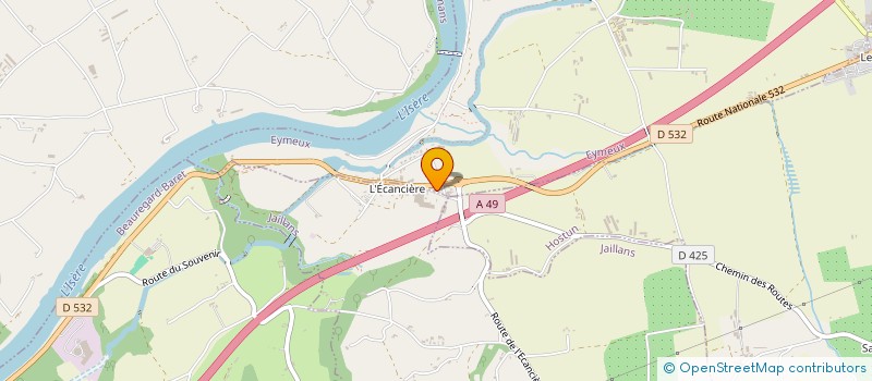 localisation de l'entreprise COM ' O ' RESTO à EYMEUX