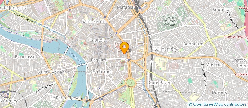 localisation de l'entreprise COM 'ON à TOULOUSE