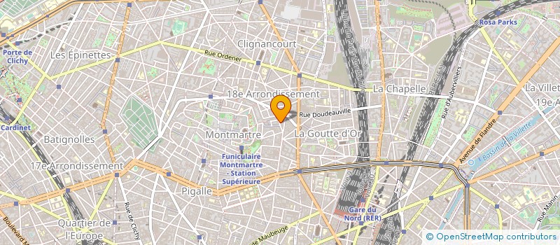 localisation de l'entreprise COM ON COMMUNICATION à PARIS