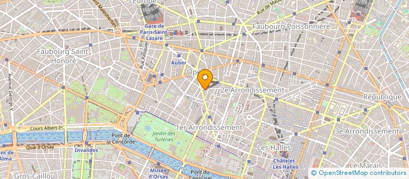 localisation de l'entreprise COM'ON PRESSE à PARIS