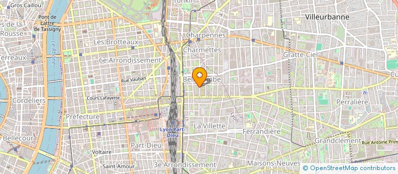 localisation de l'entreprise COM'OVER EVENTS à LYON