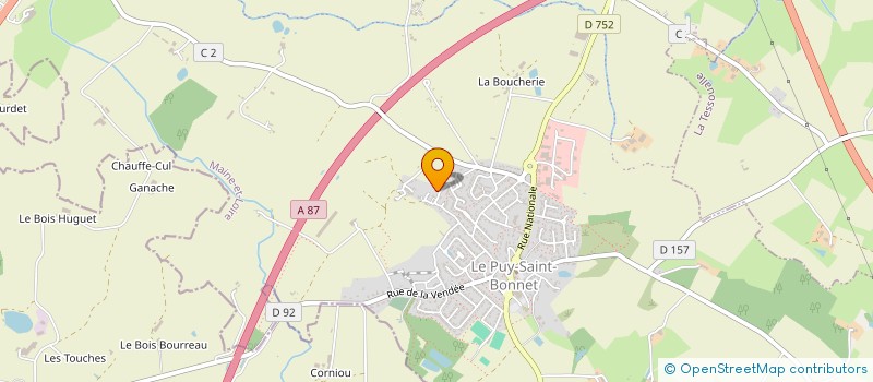 localisation de l'entreprise COM PAROISSIAL ECOLE LIBRE à CHOLET